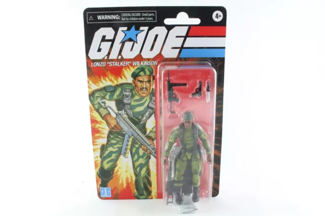 GI Joe Stalker Classified Retro Original Action Figure ARAH 3.75