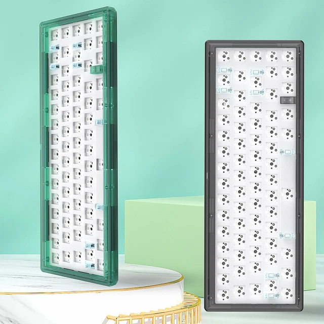 DIY CUSTOM MECHANICAL Keyboard Kit USB To TypeC Cable 67 Keys for PC