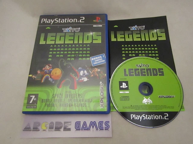 Jeu PS2 Taito Legends – Complet, Version PAL FR