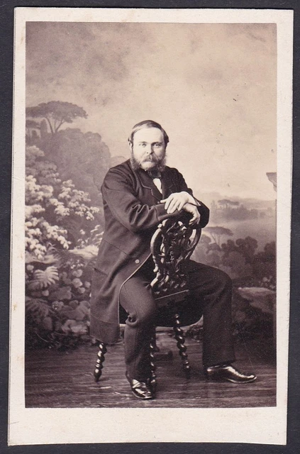 Albert Lefebvre de Vatimesnil Secretaire d'ambassade Portrait CDV Foto 1870