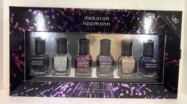 Deborah Lippmann Starlight Glitter Nail Lacquer Set NIB