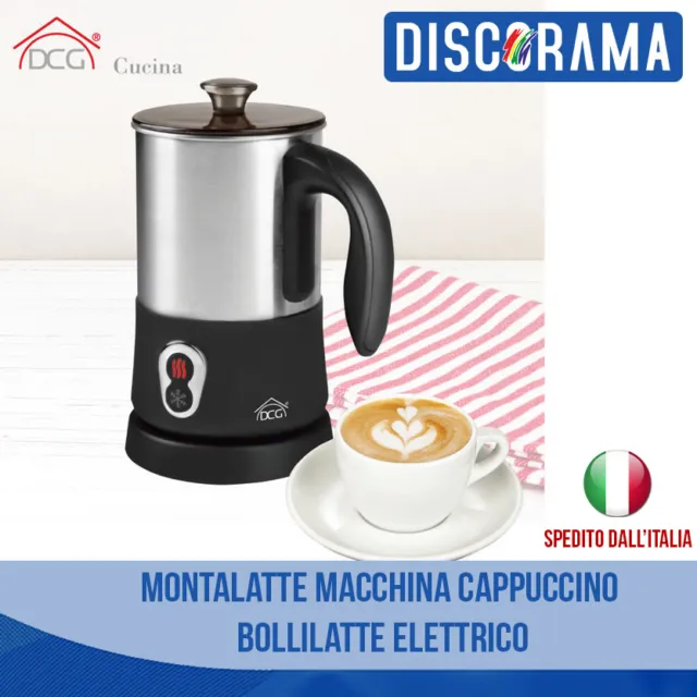 MONTALATTE MACCHINA CAPPUCCINO Schiuma Monta Latte Acciaio Bollilatte  Elettrico EUR 32,50 - PicClick IT
