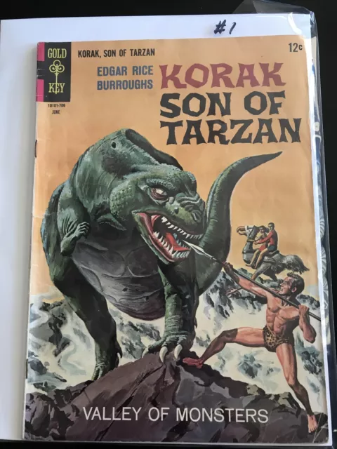 Korak Son of Tarzan Gold Key Comics As pictured