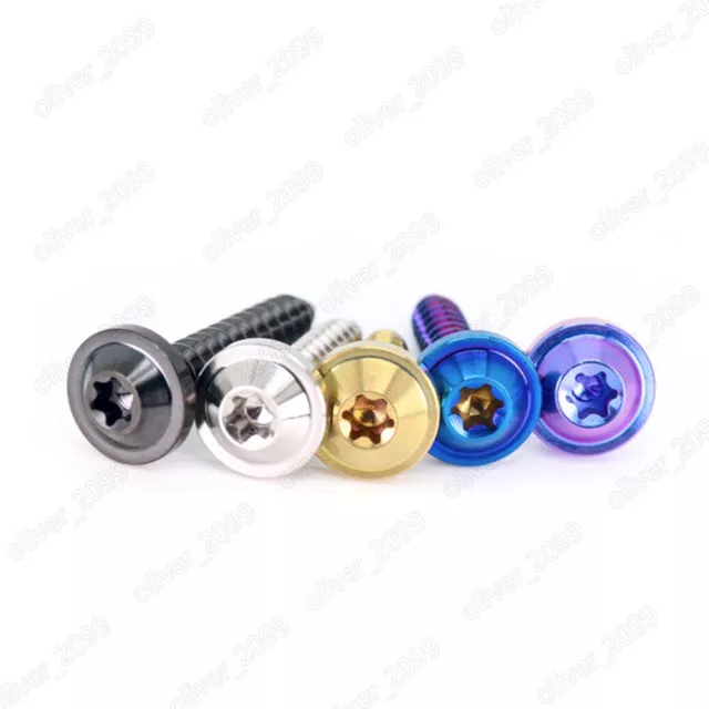 GR5 Titanio PVD Colore Torx Soket Testa Disco Volante Viti Autotaglianti M4 M5