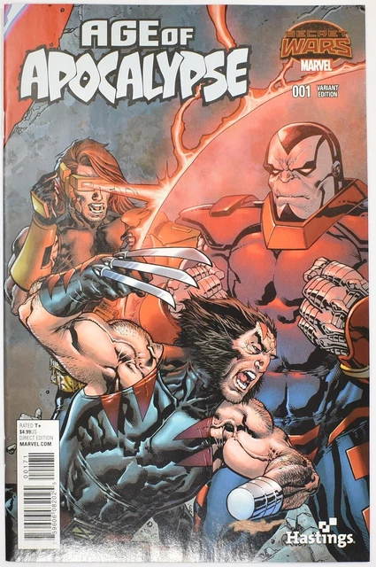 Age of Apocalypse Comic Book 001 Variant Edition Marvel Secret Wars HASTINGS