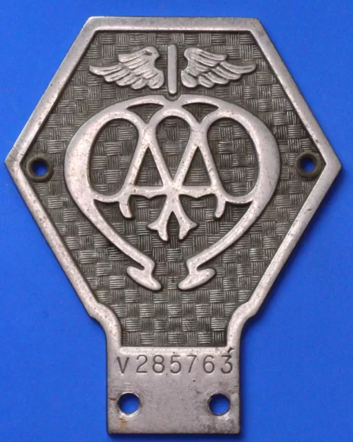 Automobile Association AA 1930-67 Commercial Industrial Vehicle Badge [27241]