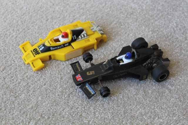 Voitures De Circuit Scalextric F1 – Renault Et Lotus (occasion)