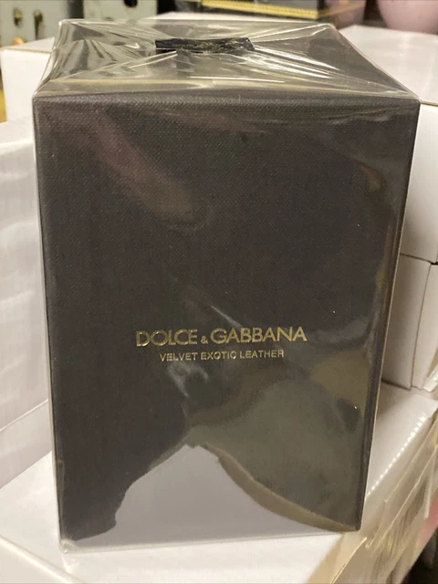 Dolce & gabbana 2025 velvet exotic leather 150ml