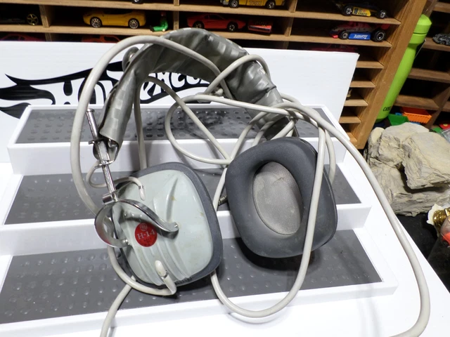 Casque Stéréo Vintage General Electric H-14, Années 70, Japon – Fonctionne