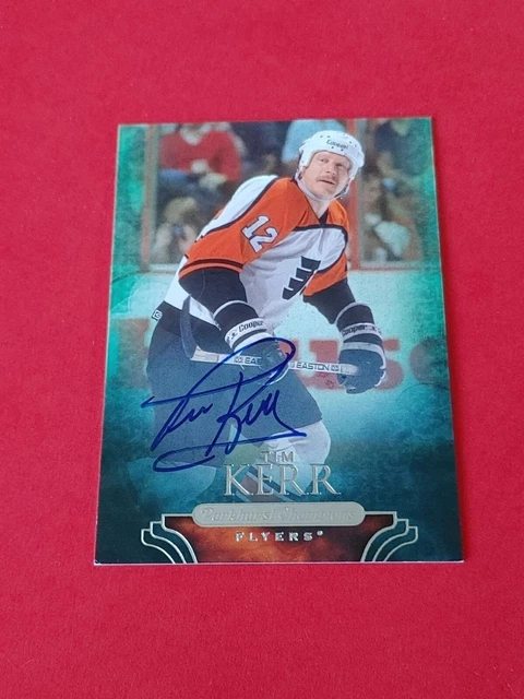 2011 Parkhurst Champions Autograph #84 Tim Kerr Philadelphia Flyers