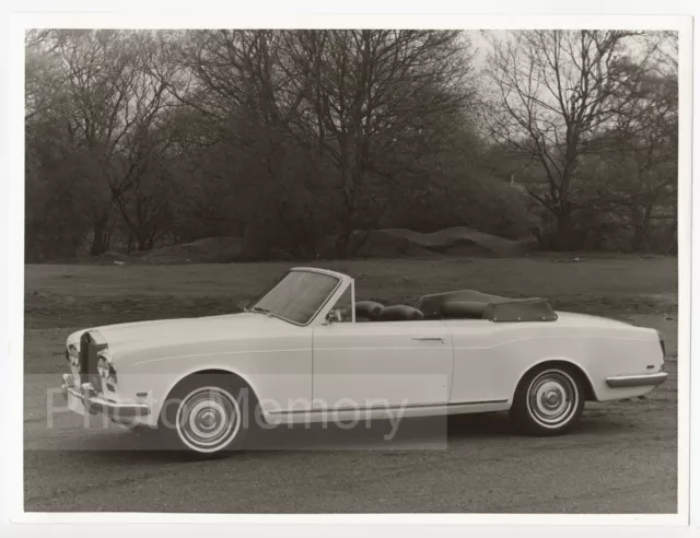 Rolls-Royce Silver Shadow Drophead, 1971 - Photo originale vintage