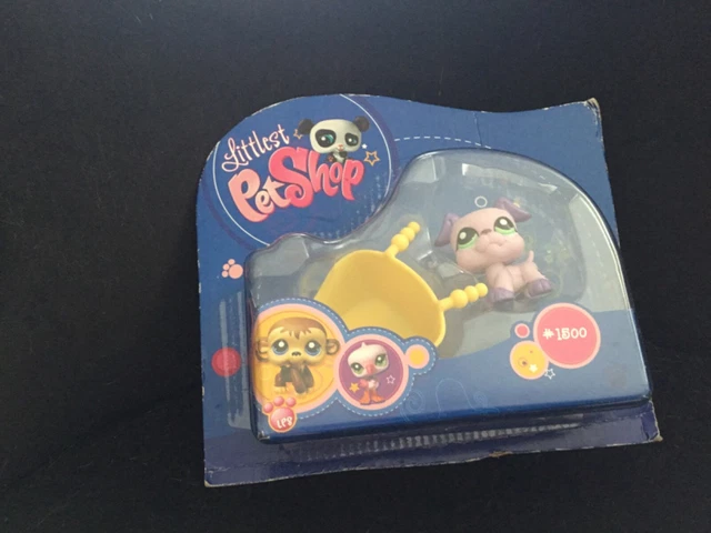 Figurine Littlest Pet Shop #1840 - Chien Boxer - Occasion, Pour Collection Ou Jeu