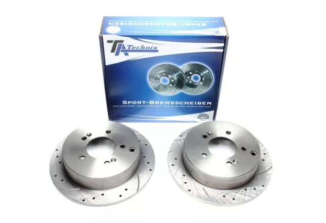 Sport brake disc set per iX35 Santa Fé I Trajet Tucson Sportage