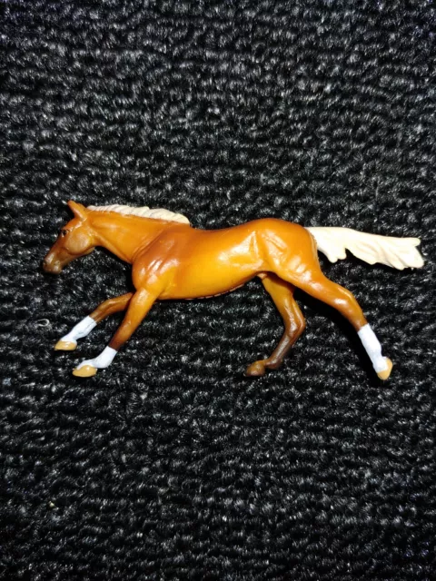 Tucker #97260 Breyer Mini Whinnie Horse,  Palomino, Thoroughbred Running, (E)