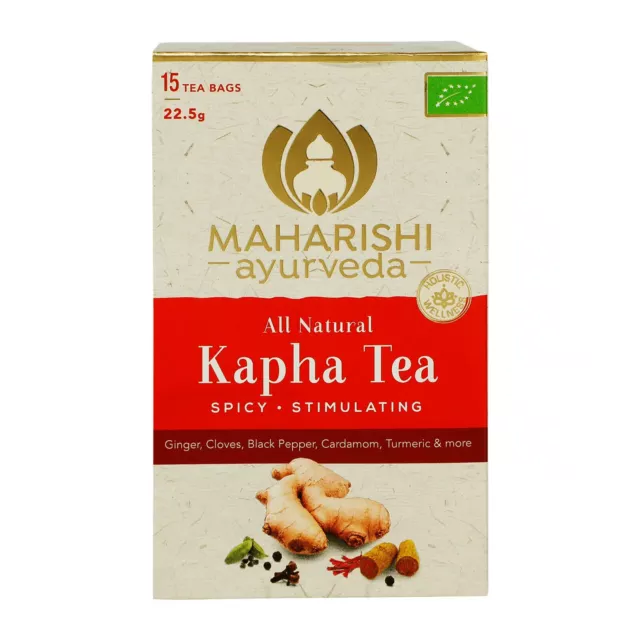 Thé Kapha bio Maharishi Ayurveda - 15 sachets de thé. Lot de 2 - LIVRAISON... 2