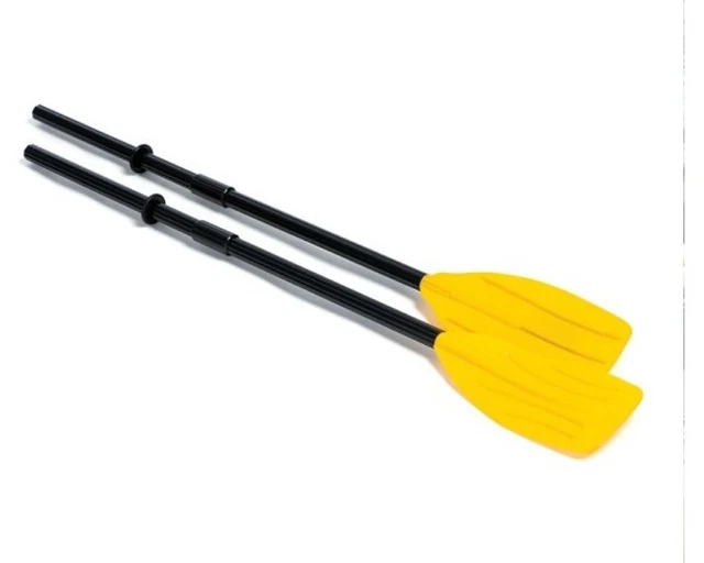 Paire de Rames de bateau INTEX nervurées en PVC pagaie de kayak légère réglable