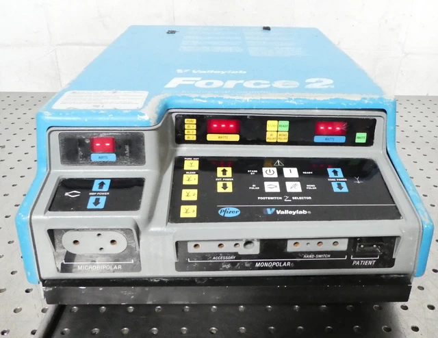 R189337 Valleylab Solid-State Force2 Electrosurgical Generator -20PC