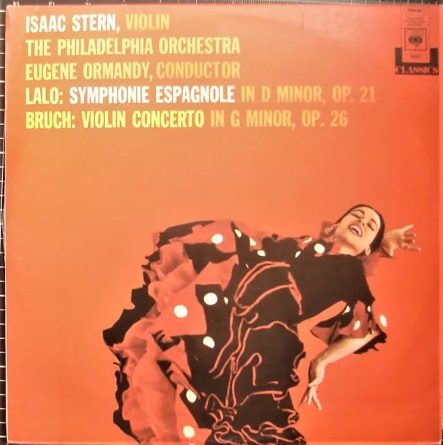 LALO Symphonie espagnole BRUCH Violinkonzert - STERN - ORMANDY - NM-