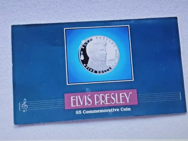 Elvis Presley Gedenkmünze 1993 - Marshall Islands $5 Dollars Commemorative Coin