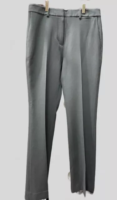 Brooks Brothers Women’s Pants size 8P Grey Wool Tollegno Capsule wardrobe Career