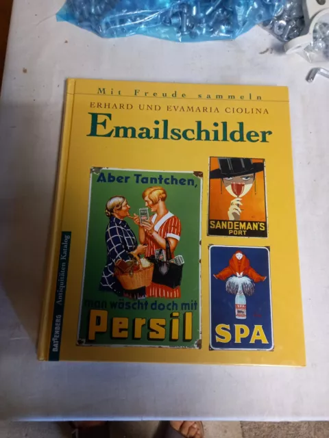 Emailschilder Katalog Glanzstücke  Reklame“-E.,E.Ciolina