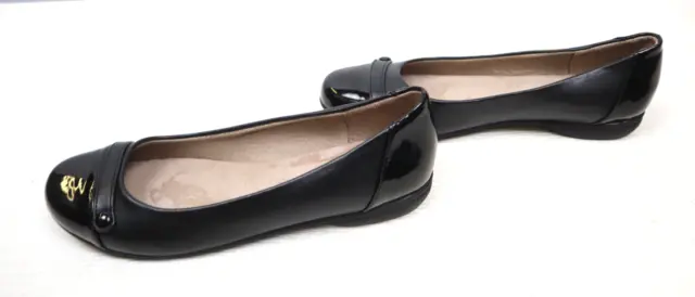 Life Stride Simply Comfort "Alchemy" Black Ballet Slip On Shoes Women's Size 8.5