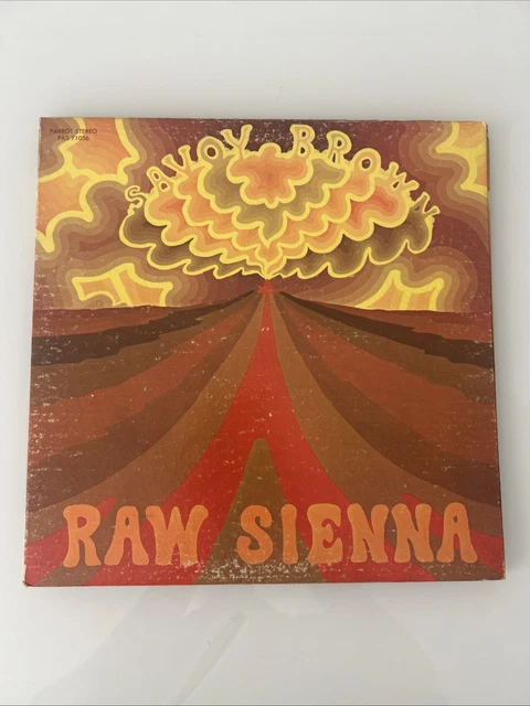 たぶんUKORG Savoy Brown Raw Sienna LP 美品 Savoy Brown – Raw Sienna – Vinyl (Gatefold, LP, Album, Stereo