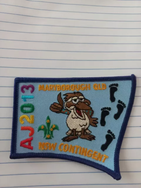 AJ2013 Australian Jamboree NSW Contingent Scout Badge.