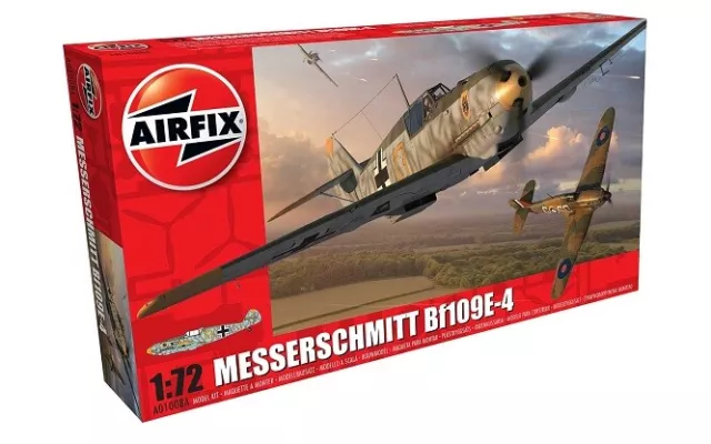 Airfix A01008A - 1/72 Messerschmitt Bf109E-4 - Nouveau