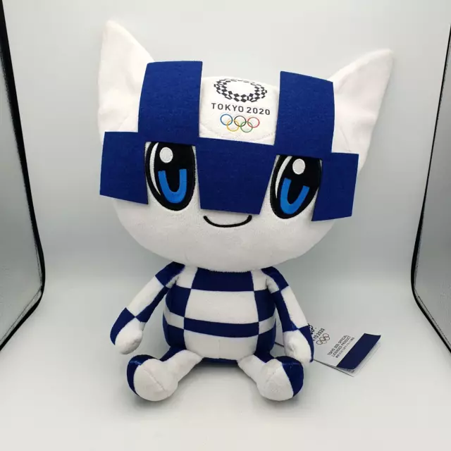 Miraitowa Tokyo 2020 Olympics Mascot Rare Toy Japan Extra Large BNWT 17.5"