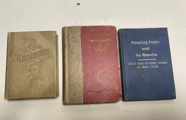 3 Old Books Birthdays, The House Of The Seven Gables, Prevailing Prayer