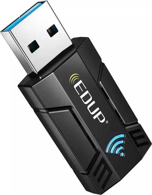 EDUP USB WLAN Stick Adapter, 1300Mbit/S Dualband WLAN Stick (867Mbit/S (5Ghz), 4