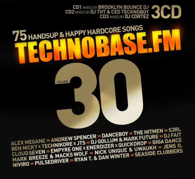 CD TechnoBase.FM Vol.30 von Various Artists 3CDs