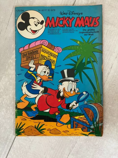 Walt Disneys Micky Maus Nr. 42 / 17.10.1978 