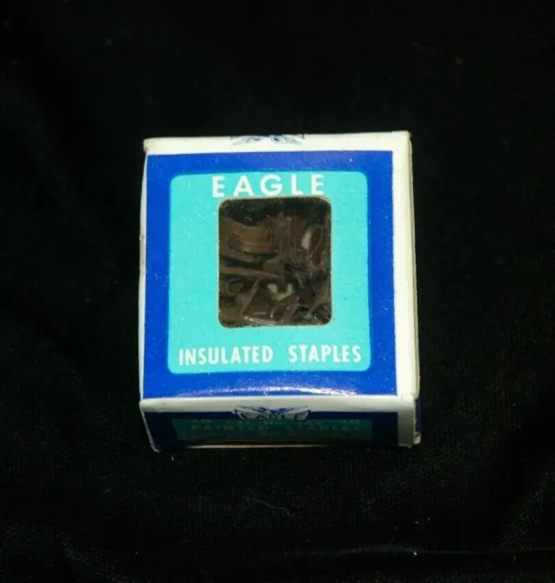 Vintage EAGLE Painted Insulated  STAPLES NO.5 - Cat No.264