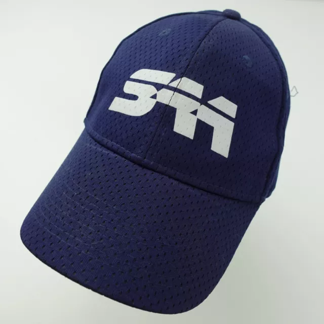 S44 Blu Bianco Ragazzi Regolabile Baseball Sfera Cappello