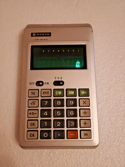 Taschenrechner SANYO CX-8132 Vintage Calculator