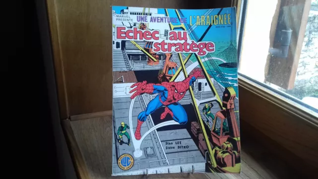 Une aventure de L’ARAIGNÉE n°17,spiderman."Echec au stratège" LUG 1983.(F.ray5)