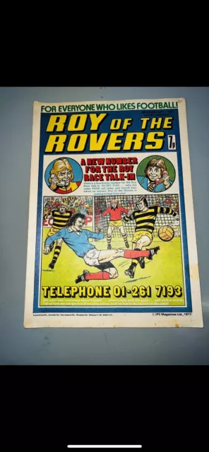 Roy of The Rovers 2 x Comics from February 1985