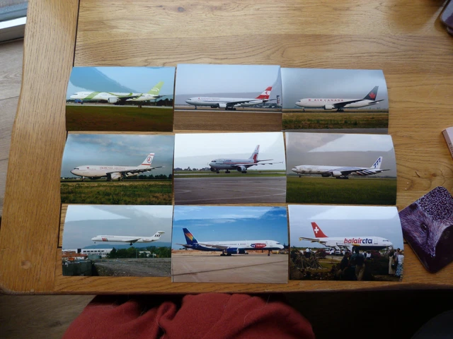 9 PHOTOS OF various airliners, Different types and airlines ( 76.C115 £ ... image.