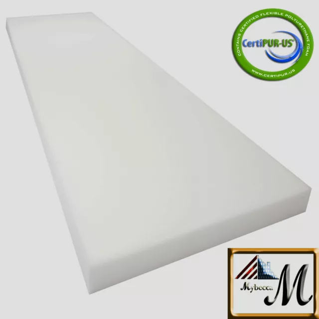 6 x 40 x 82 Upholstery Rubber Foam Sheet 