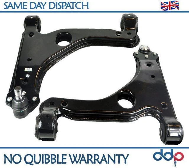 Per Vauxhall Astra, Zafira bracci sospensioni inferiori x2 coppia Wishbone anteriori 24454477