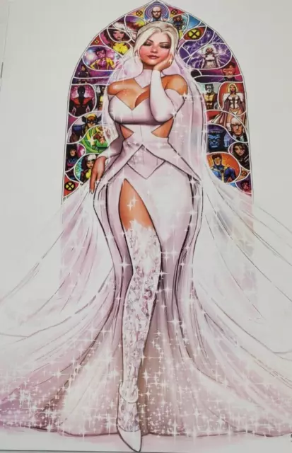 The Invincible Iron Man #10  Virgin Variant  Nathan Szerdy Exclusive Emma Frost