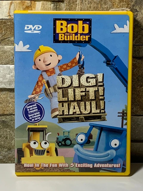 BOB THE BUILDER Dig Lift Haul DVD Kids Animated 5 Episodes Family ...