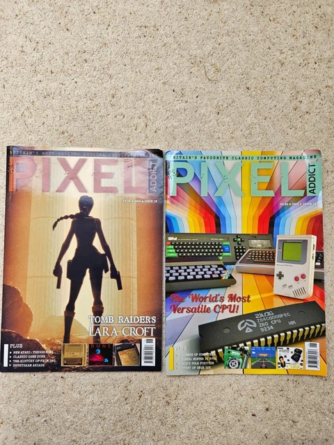 PIXEL ADDICT RETRO Computing Magazine - Issues 18 & 26 £10.77 - PicClick UK