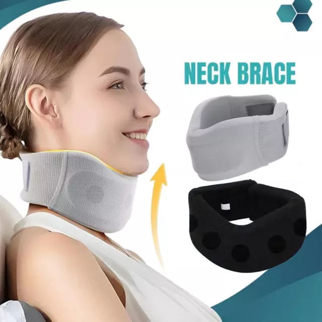 1* Cervical Collar Support Brace For Neck Traction Home Relief & Pain Q7J4