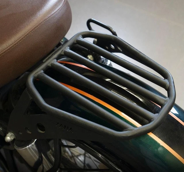TOP RACK BLACK Fit For Royal Enfield New Classic 350 Reborn $102.76 ...