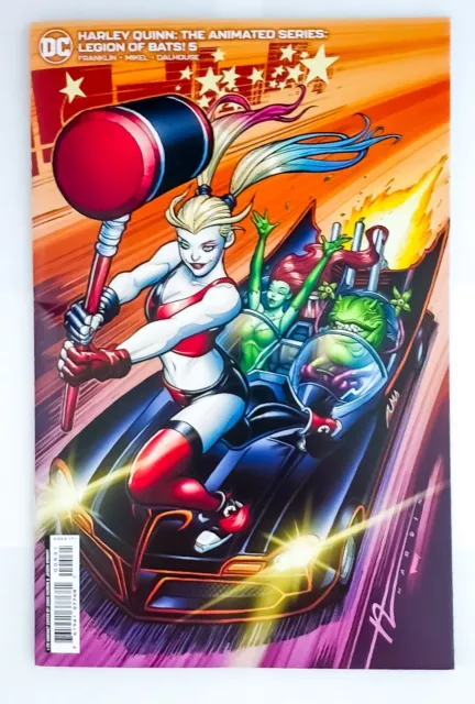 Harley Quinn TAS Legion of Fledermäuse #5 Cover C (Tschad Hardin Karte Lagervariante) Neuwertig