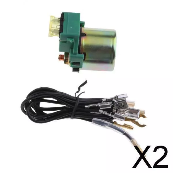 2X Starter Relay Solenoid for Honda GL1100 Goldwing Interstate 1980-1983