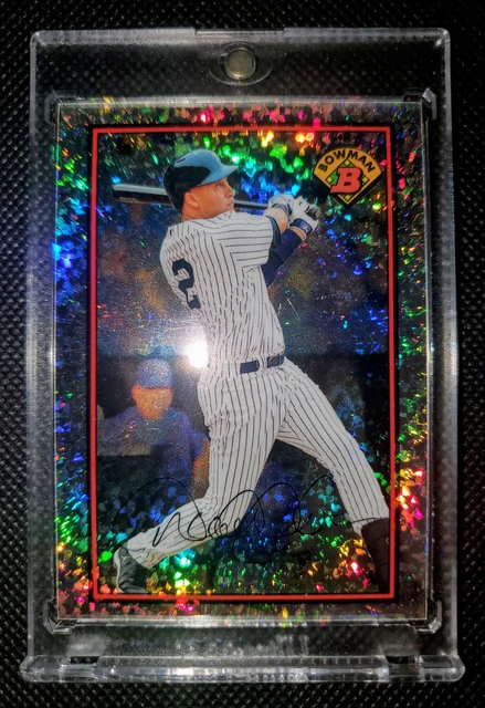 その他 DEREK JETER 1999 BOWMAN CHROME REFRACTOR LOW POP! 1999 Bowman's Best Mirror Image Refractor #M3 Derek